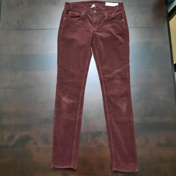 Rag & Bone Bourdeaux Skinny Corduroy Pants - Picture 3 of 11
